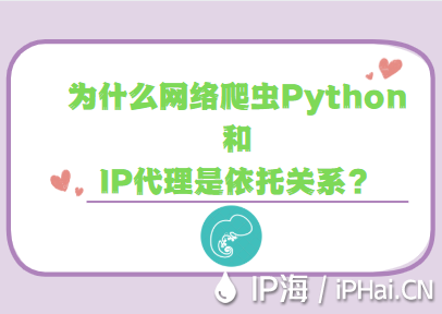 為什么網(wǎng)絡(luò)爬蟲Python和IP代理是依托關(guān)系？